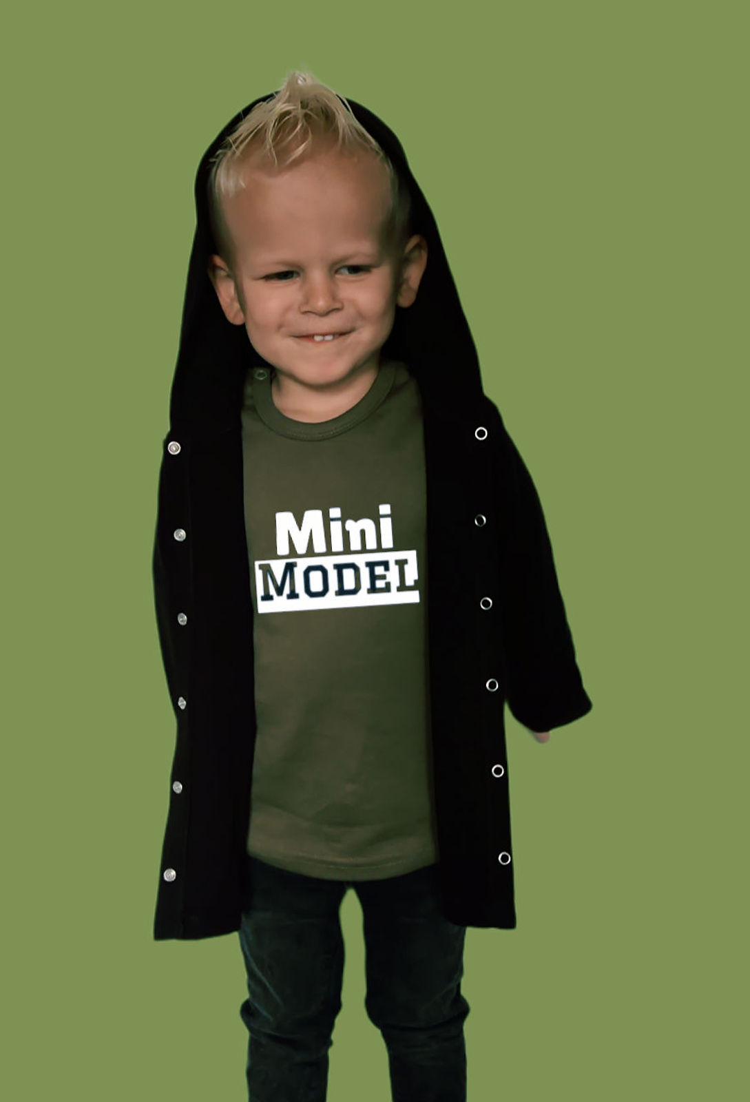 Kindervest Can't Touch This Zwart
