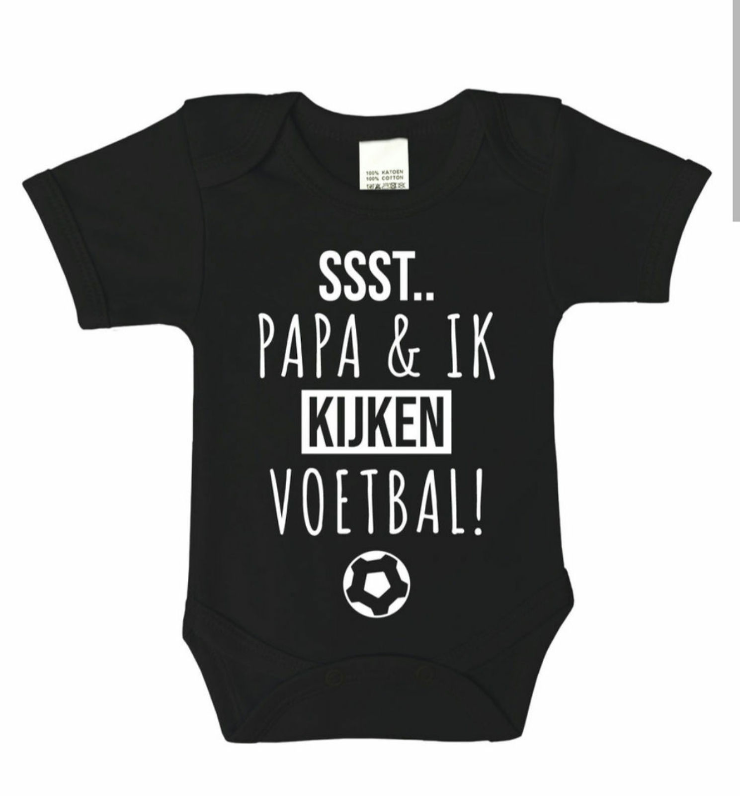 Romper Papa & Ik Kijken Voetbal