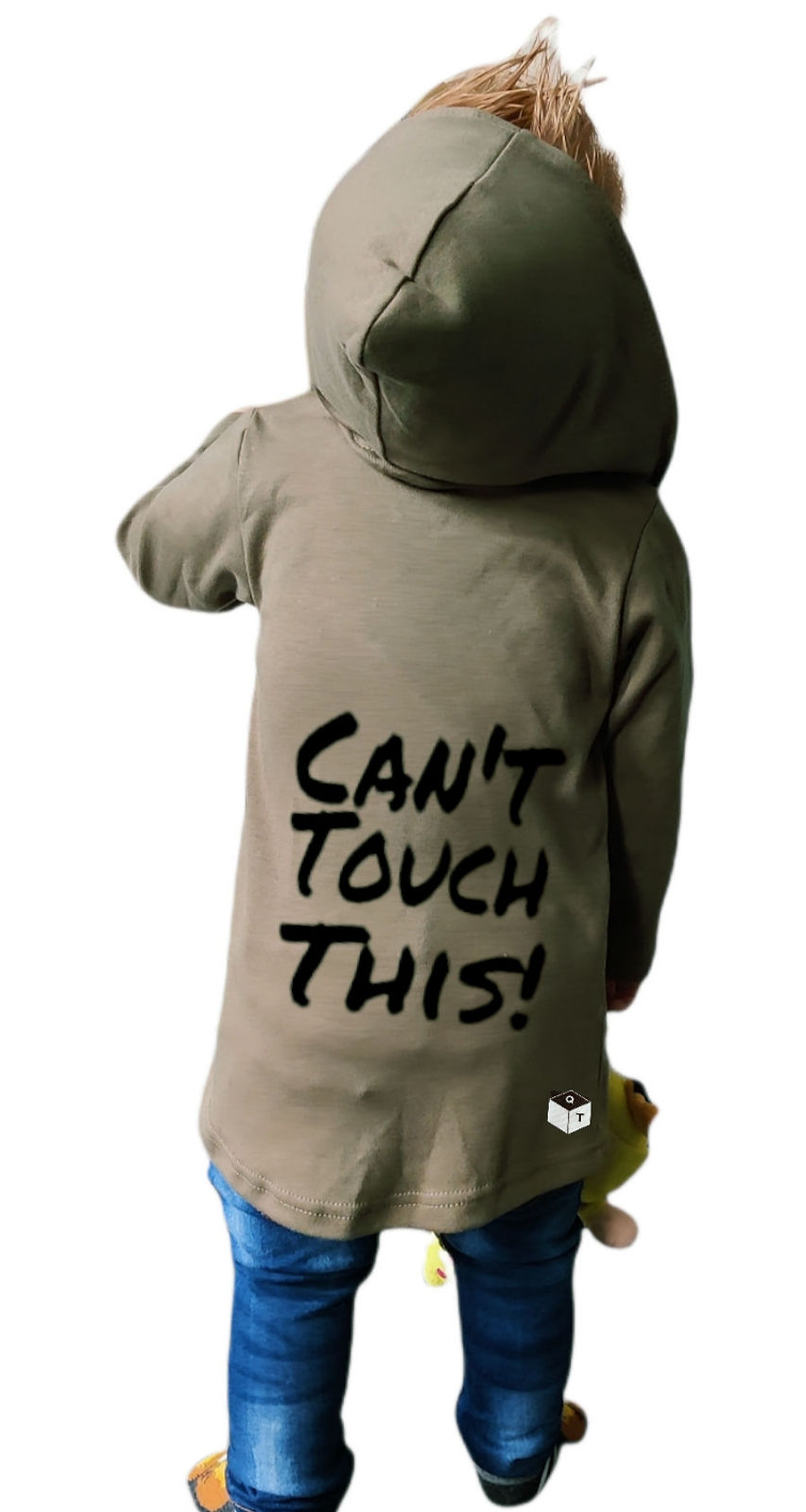 Kindervest Can't Touch This Leger Groen