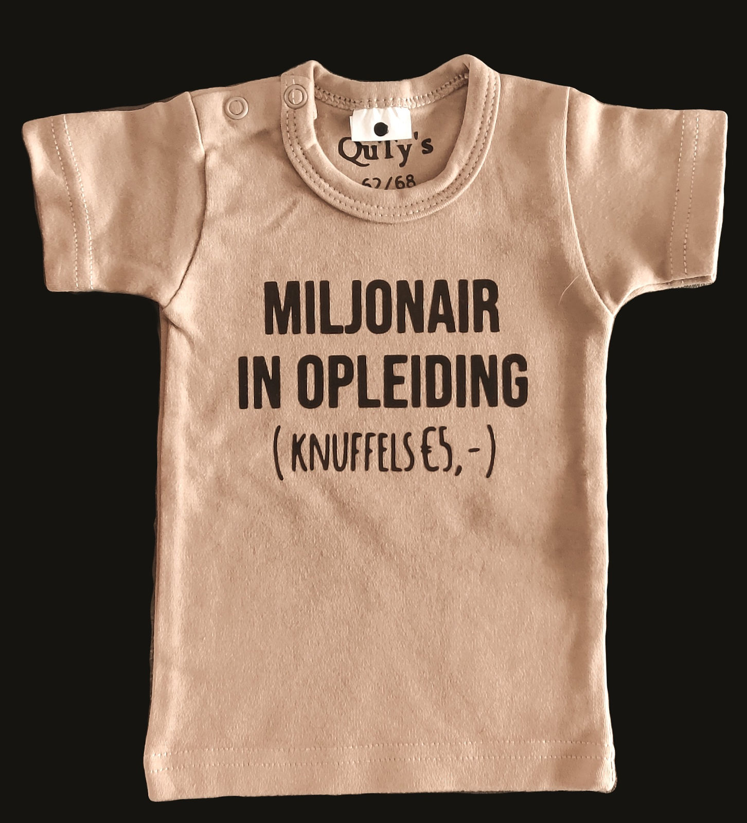 Baby T-shirt Miljonair In Opleiding